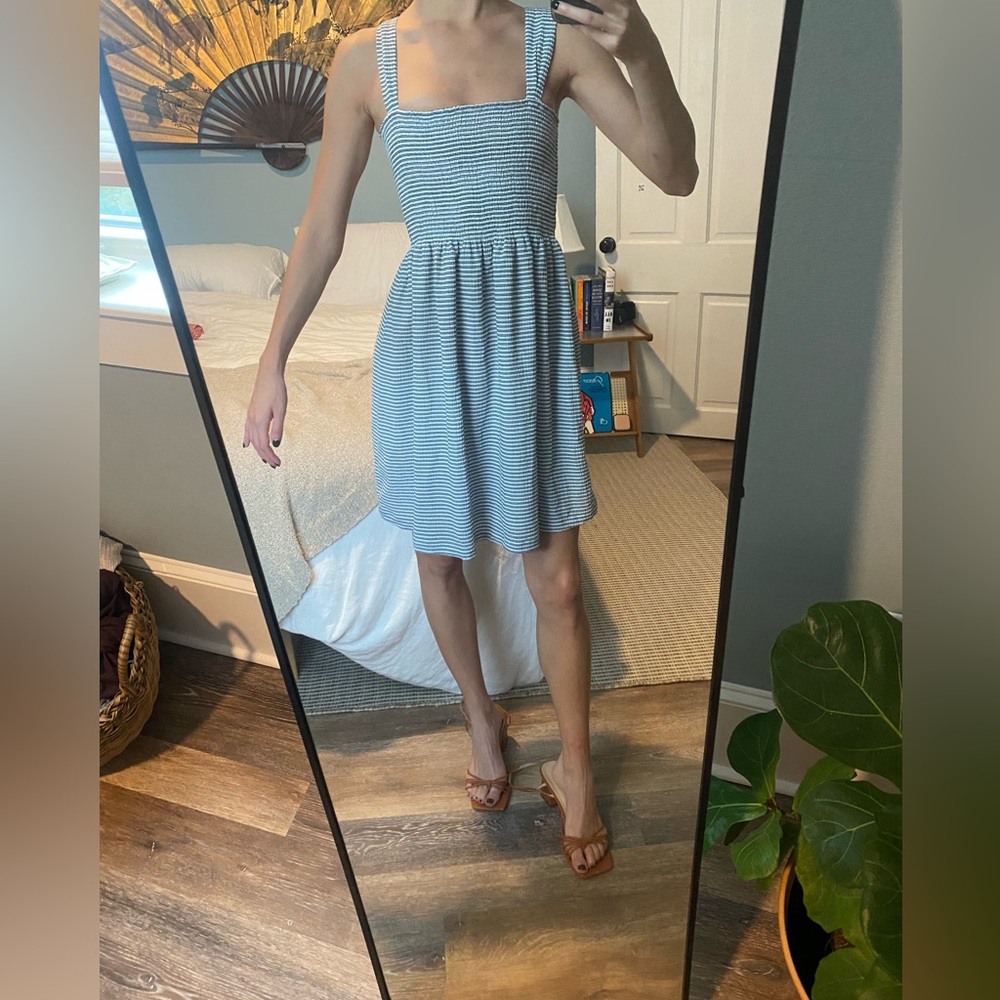Madewell striped dress